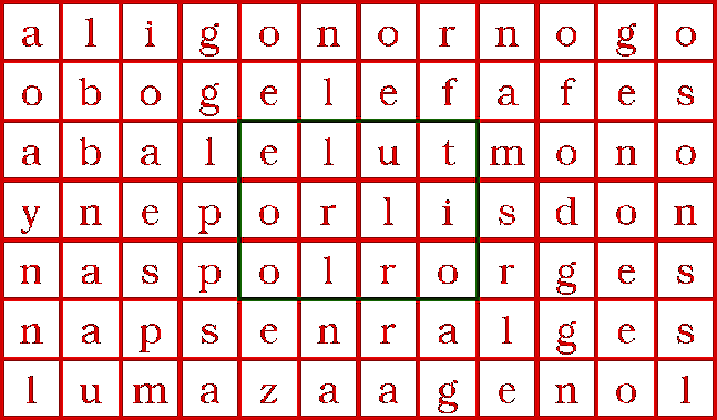 Segunda Tabla de Doce por Siete